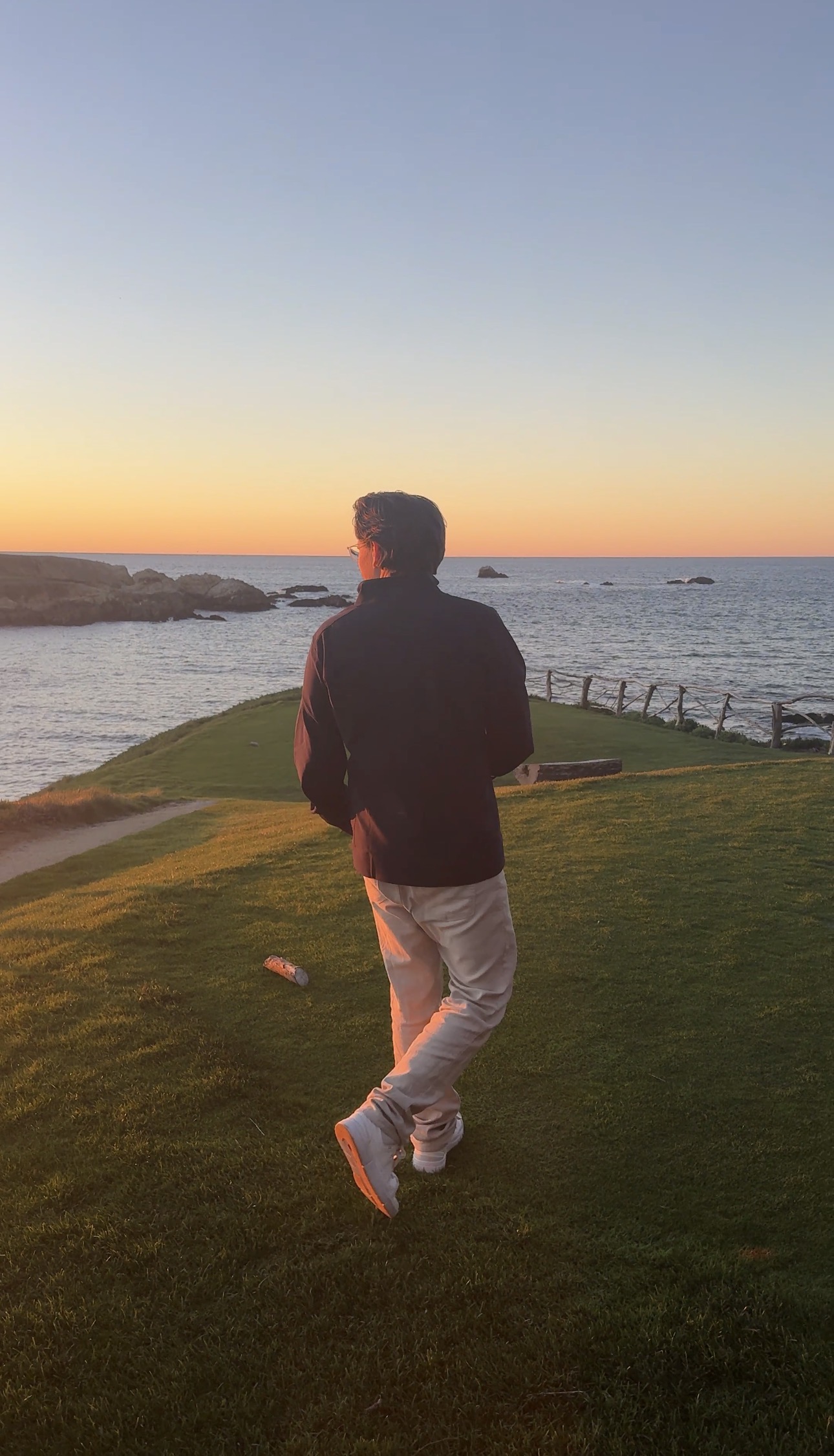 Hole 16 tee box at Cypress Point Golf Club